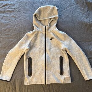 Nike Tech Light Gray Hoodie